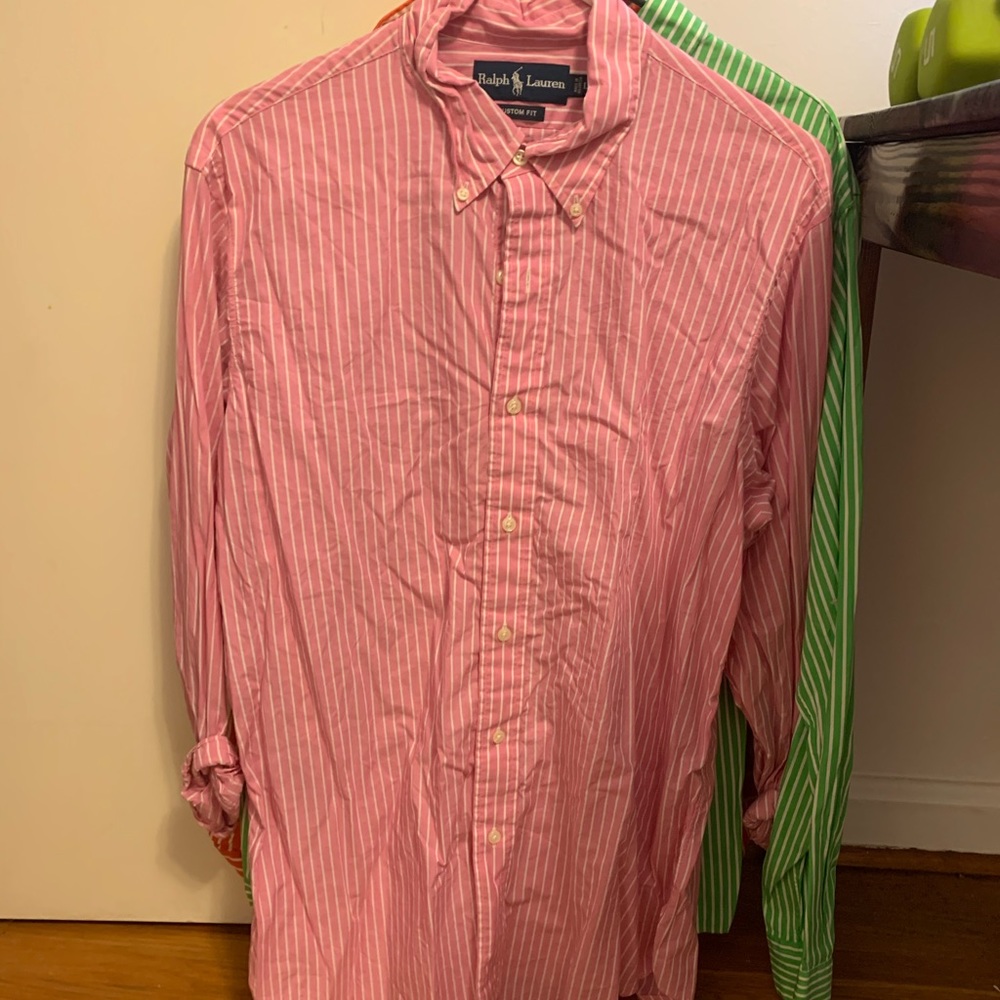 Pink Ralph Lauren shirt